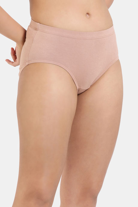Zivame Anti-Microbial Medium Rise Full Coverage Hipster Panty (Pack of 5) - Multicolor — image 20